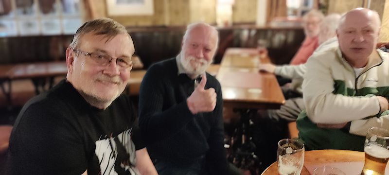 Nigel Scott, Brian Stott and Chris Miles